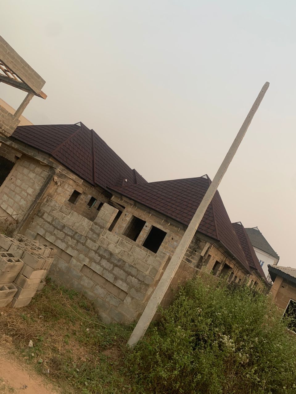 Finished roofing Ashipa Estate off Akala express Ibadan
