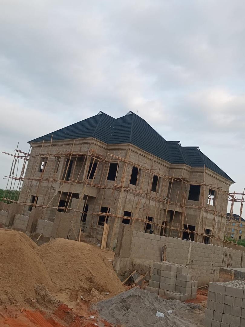 Completed Gerald roofing tiles Redemption Camp, Ibadan